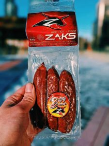 Smoked Landjaeger Sausage